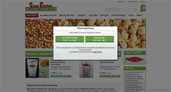 Desktop Screenshot of funfood-online.de